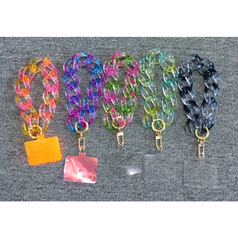 Clear Juice Chain Manufacturer - Hot 2025 Clear Juice Acrylic Phone Chain for Phone Case Lanyard Bag Women's Custom