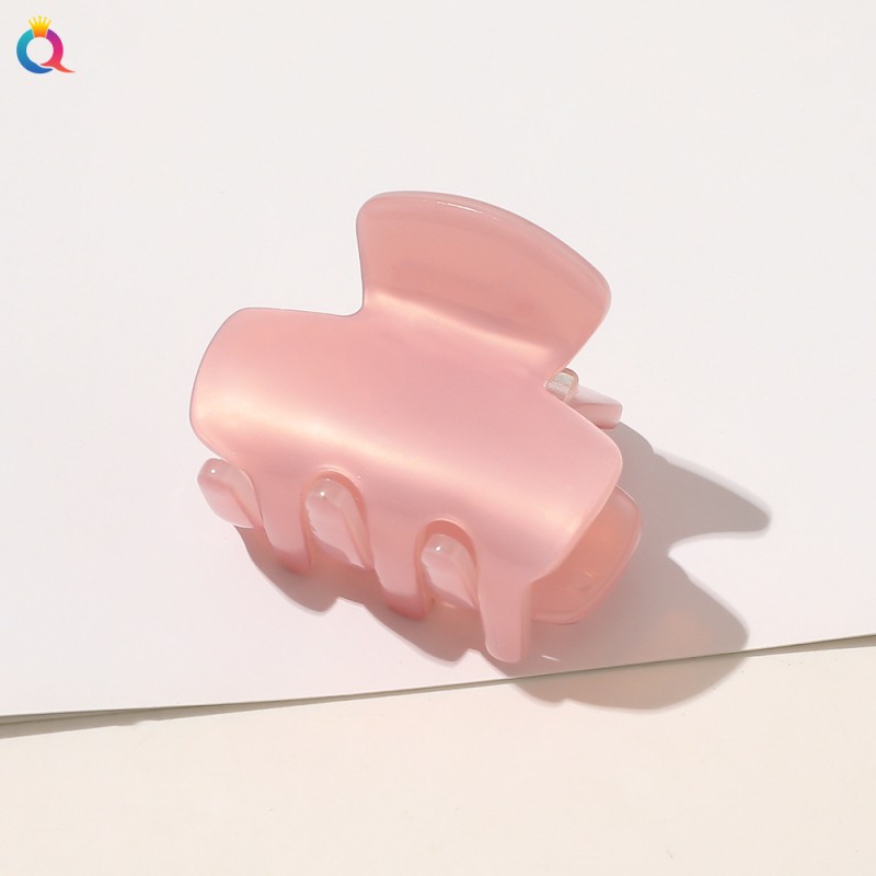 Korean Hair Clip Factory - Elegant Simple Korean Hair Clip for Girls Acetic Acid Claw Design in Plastic