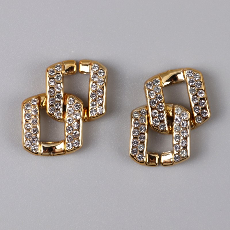 Cuban Necklace Manufacturer - Wholesale Custom Cuban Necklace Rhinestone CZ Jewelry Luxury Diamond Gold Silver Chain