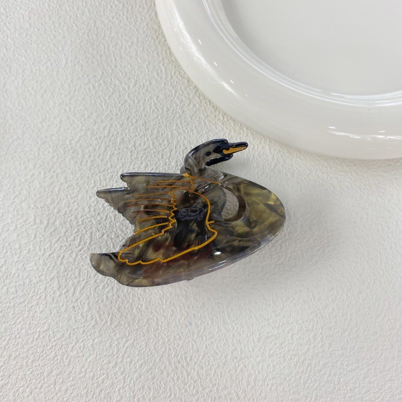 Turtle Hairpin Supplier - Women's Hair Accessories Marine Animal Turtle Hairpin Design Acetate Fun Hair Claw Clips