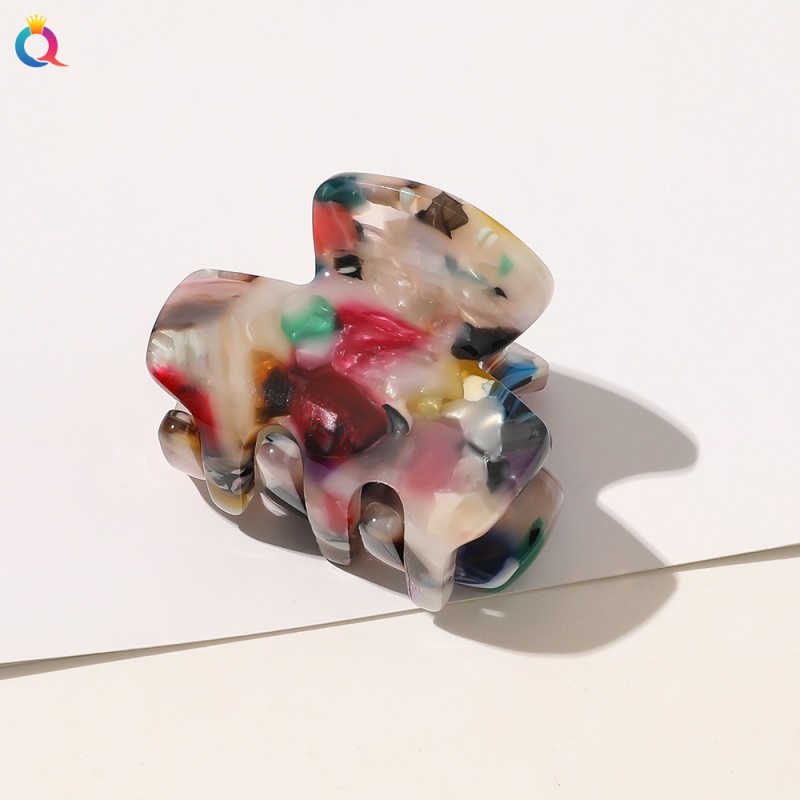 Korean Hair Clip Factory - Elegant Simple Korean Hair Clip for Girls Acetic Acid Claw Design in Plastic