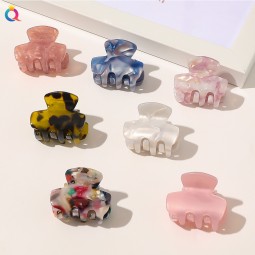 Korean Hair Clip Factory - Elegant Simple Korean Hair Clip for Girls Acetic Acid Claw Design in Plastic