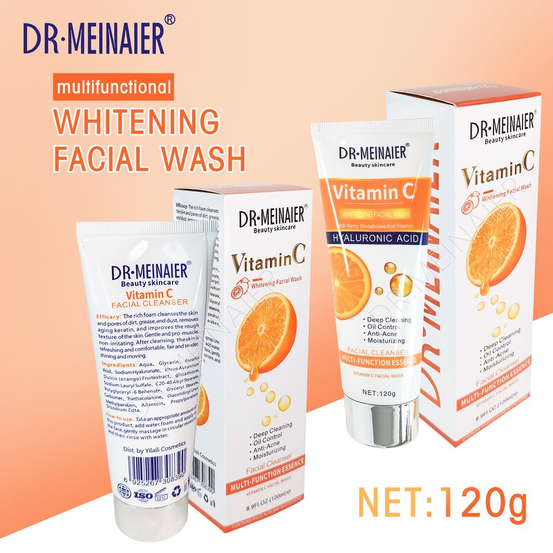 Organic Vitamin C Face Wash Manufacturer - Anti-Acne, Whitening & Moisturizing