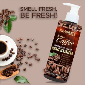 Coffee Scrub Body Wash Manufacturer - Natural Skin Care with Whitening & Moisturizing