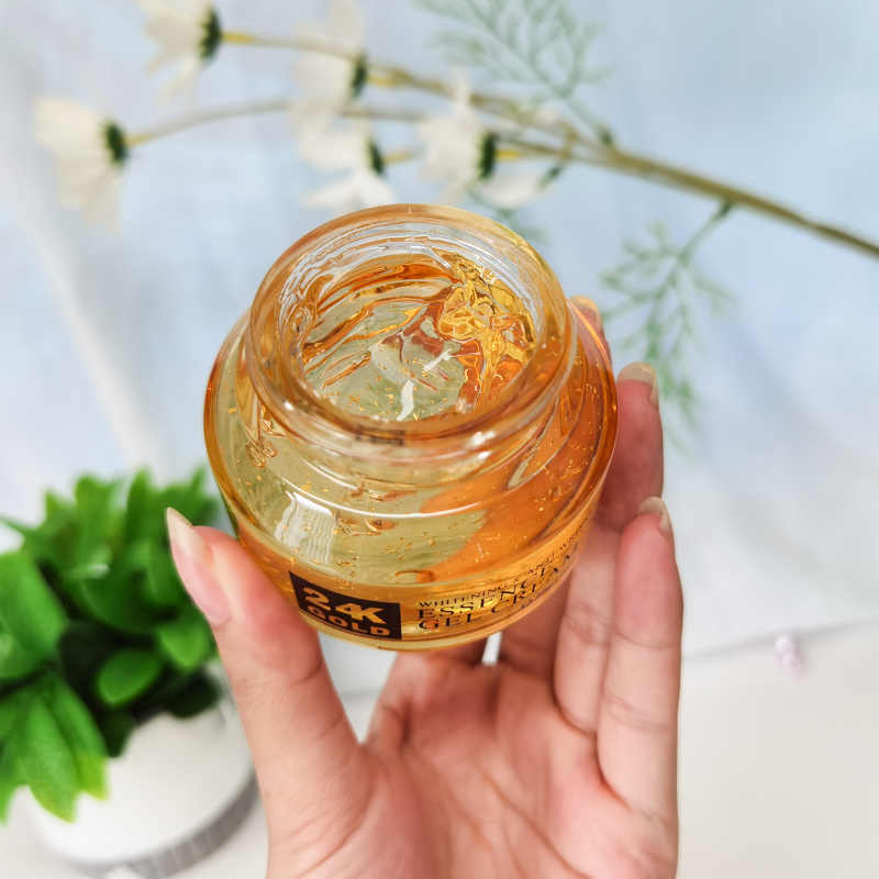 Gold Essence Gel Cream Manufacturer - 24K Organic Anti-Wrinkle & Whitening Collagen Face Cream