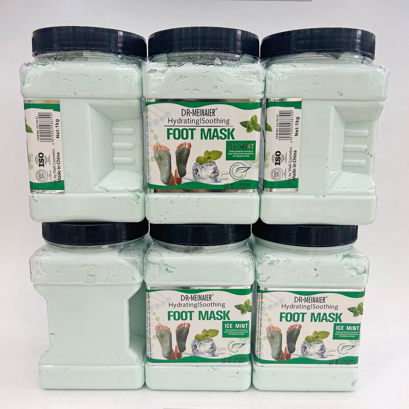 Foot Mask Manufacturer - Private Label Ice Mint for Hydrating & Exfoliating