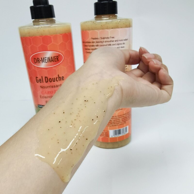 Shower Gel Manufacturer - Private Label Carrot Apricot Exfoliating & Nourishing
