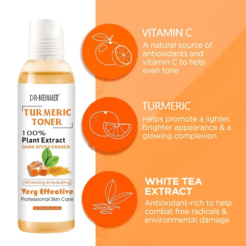 Turmeric Water Toner Manufacturer - Whitening Anti-Acne Skincare Corrector