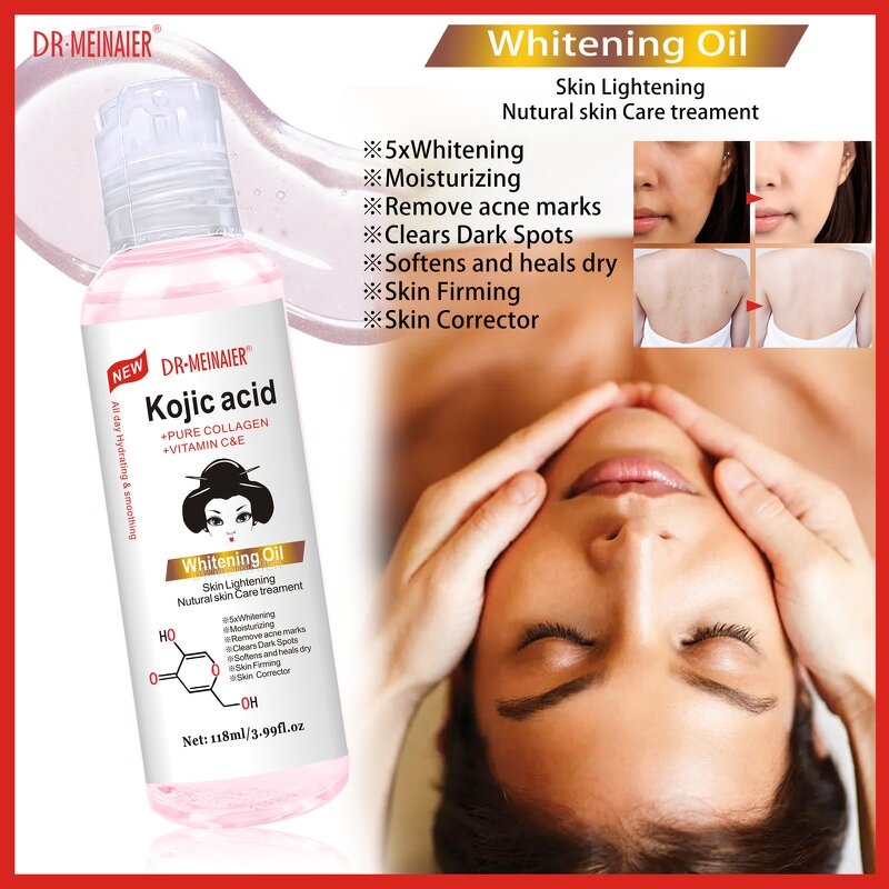 Skin Care Set Manufacturer - Kojic Acid Brightening & Anti-Aging for Lady