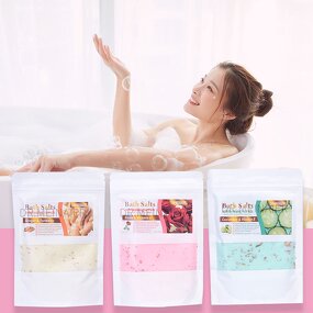 Bath Salt Manufacturer - 250g Aroma Crystal Soak & Vegan Body Scrub