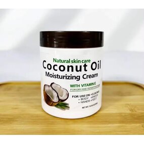 Coconut Cream Skincare Manufacturer - Moisturizing Oil with Vitamin E & Shea Butter