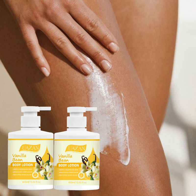 Body Cream Manufacturer - Organic Vanilla Bean 400ml for Daily Moisturizing