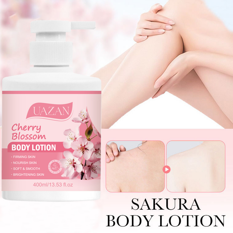 Body Moisturizer Lotion Manufacturer - Vegan Cherry Blossom Firming with Vitamin C