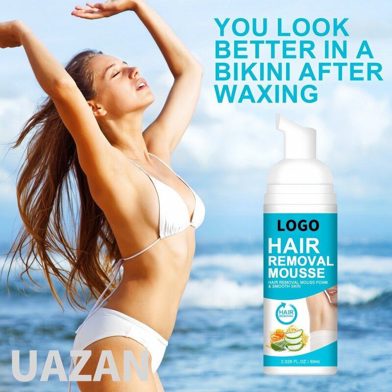 Natural Herbal Hair Removal Mousse Manufacturer - Gentle Spray for Facial & Body, Men & Women