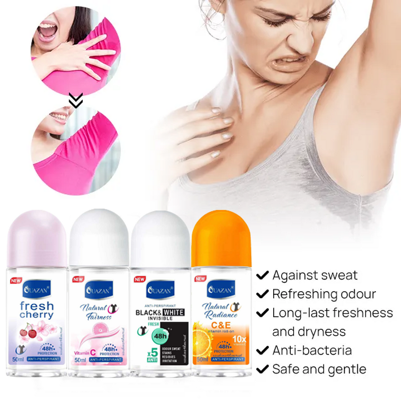 Herbal Roll-On Deodorant Manufacturer - Natural Cherry Fragrance for Women