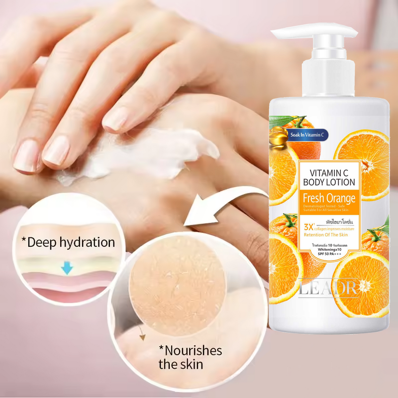 Body Lotion Manufacturer - Moisturizing & Brightening with Collagen, Retinol & Vitamin C