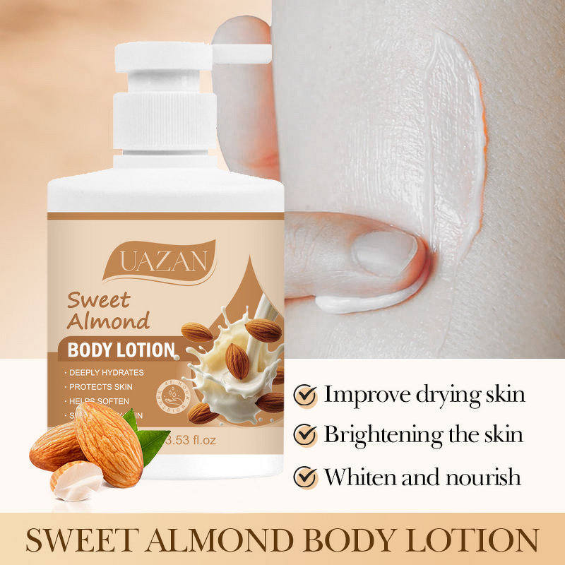 Body Lotion Manufacturer - Sweet Almond for Women Skin Care & Custom Logo