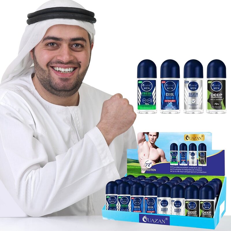 Herbal Deodorant Stick Manufacturer - Custom Roll-On for Men with Underarm Care