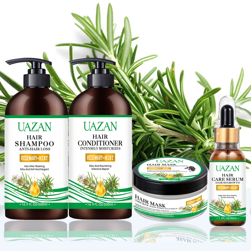 Herbal Essences Shampoo Manufacturer - Private Label Anti Hair Fall & Rosemary Oil Set