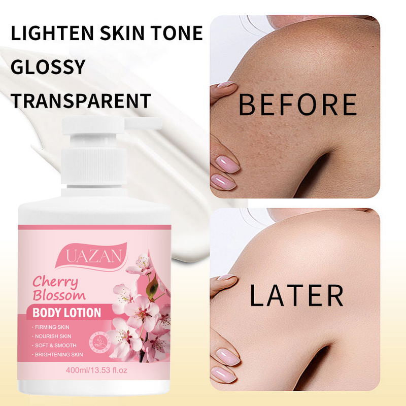 Body Moisturizer Lotion Manufacturer - Vegan Cherry Blossom Firming with Vitamin C