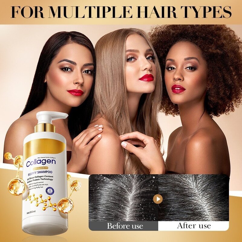 Collagen Shampoo & Conditioner Manufacturer - Deep Cleansing Hydrating Anti-Dandruff