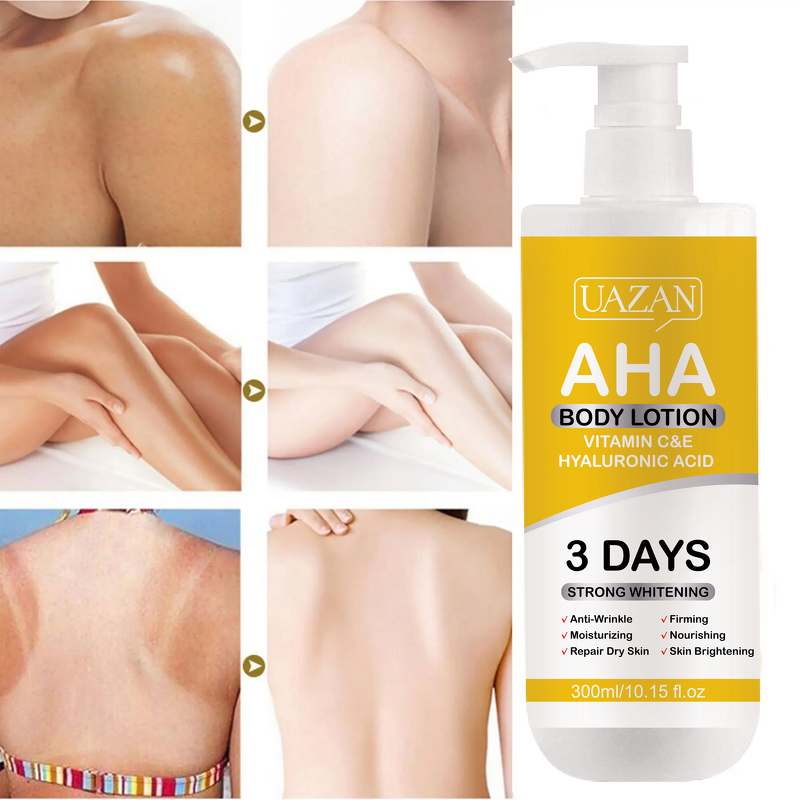 Organic Body Lotion Manufacturer - AHA Whitening & Vitamin C for Women