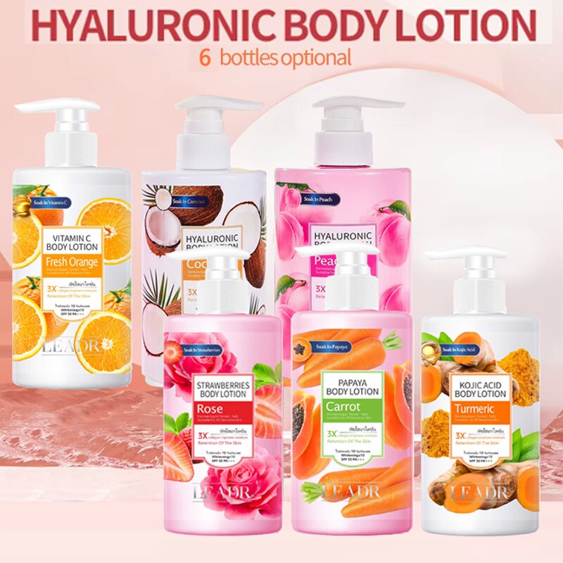 Body Lotion Manufacturer - Natural Organic Whitening with Strawberry, Carrot & Vitamin C