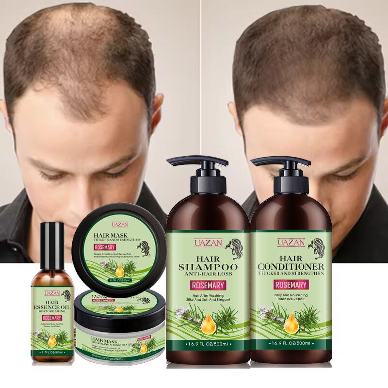 Rosemary Mint Shampoo Conditioner Set Manufacturer - Private Label for African Hair Care & Hair Growth