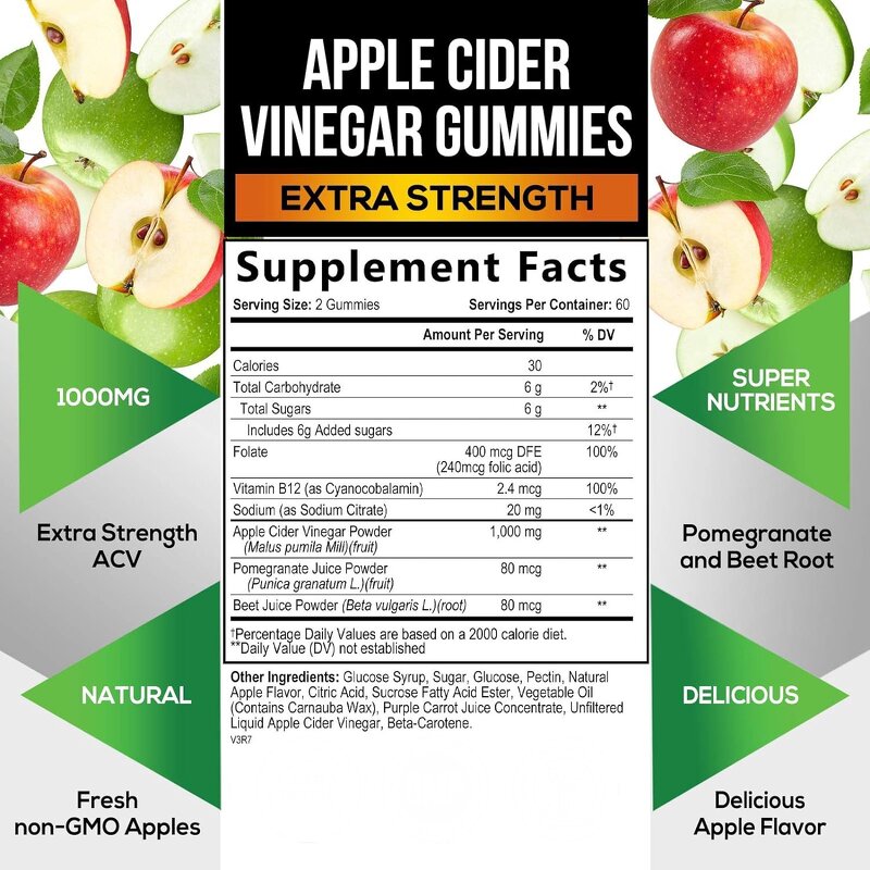 Apple Cider Vinegar Tablets Manufacturer - 60 Count Bottle for Amazon FBA