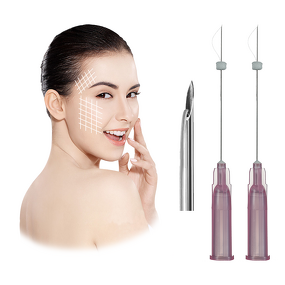 PLLA Threads Manufacturer - 29G 50mm Mono Smooth Sharp Needle for Neck & Forehead Filling