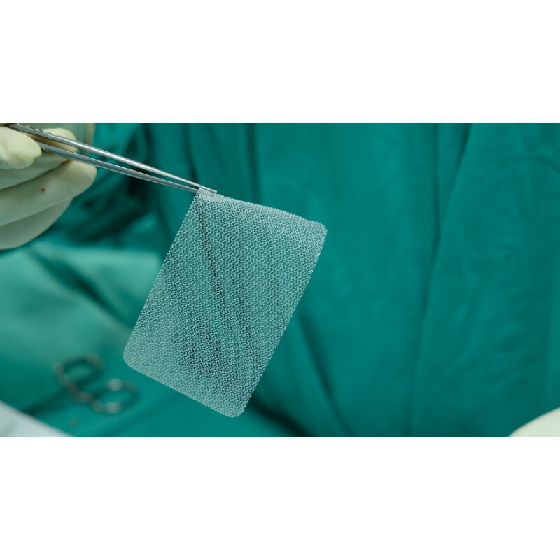 Hernia Surgical Mesh Manufacturer - Sterile Disposable Polypropylene 15x15cm