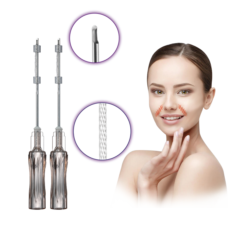 PCL Threads Manufacturer - 19G 50mm Type L for Nasolabial Folds