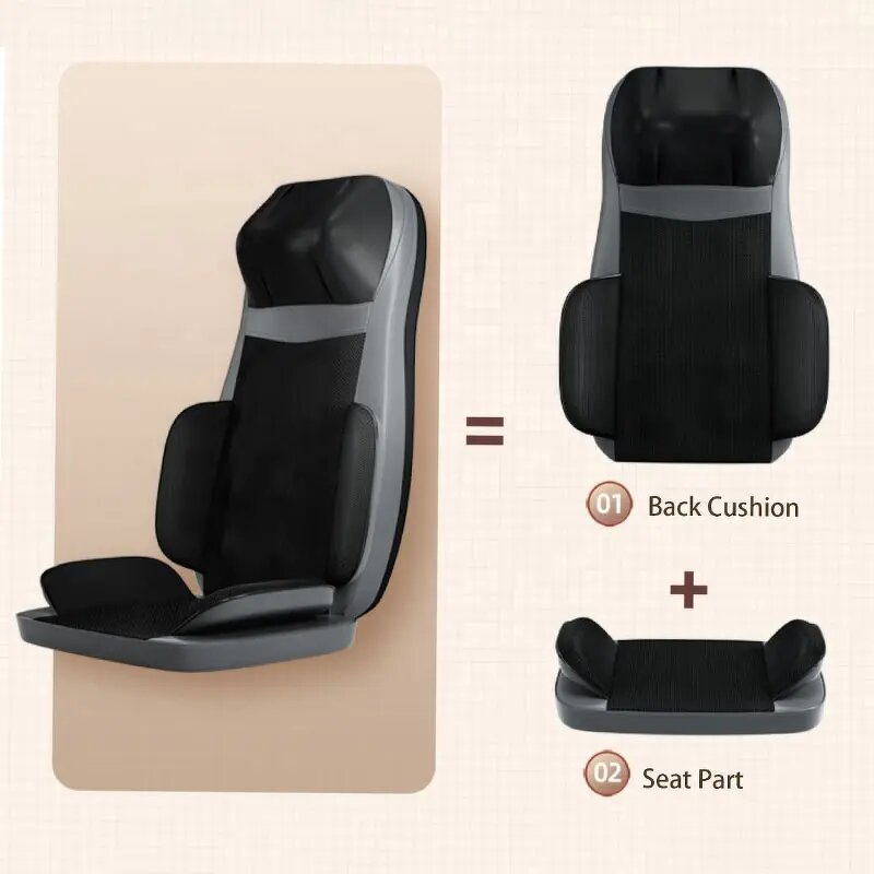 Massage Mat Manufacturer - Full Body Airbag with Infrared Roller for Pain Relief