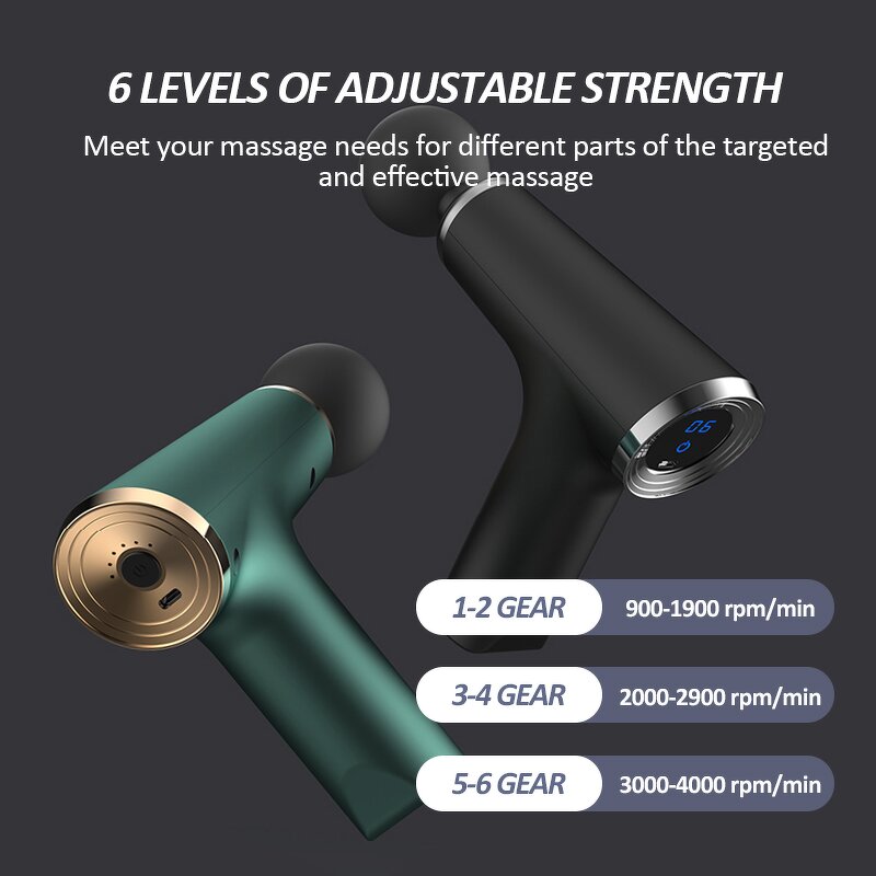 Handheld Massage Gun Manufacturer - Rechargeable Quiet Percussion for Fitness Recovery