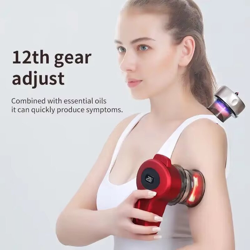 Cordless Massage Cupping Equipment Manufacturer - Red Light Therapy for Pain Relief