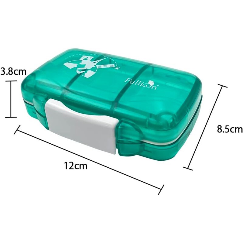 Pill Organizer Manufacturer - 9-Compartment Moisture-Proof Portable Folding 7-Day Case