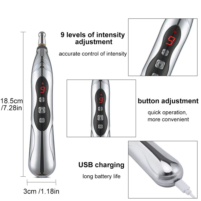 Electric Acupuncture Pen Manufacturer - Pain Relief & Facial Massager Tool