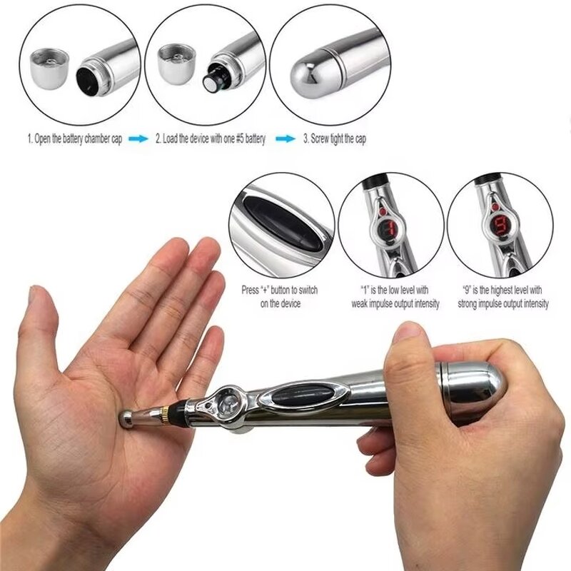 Electric Acupuncture Pen Manufacturer - Pain Relief & Facial Massager Tool