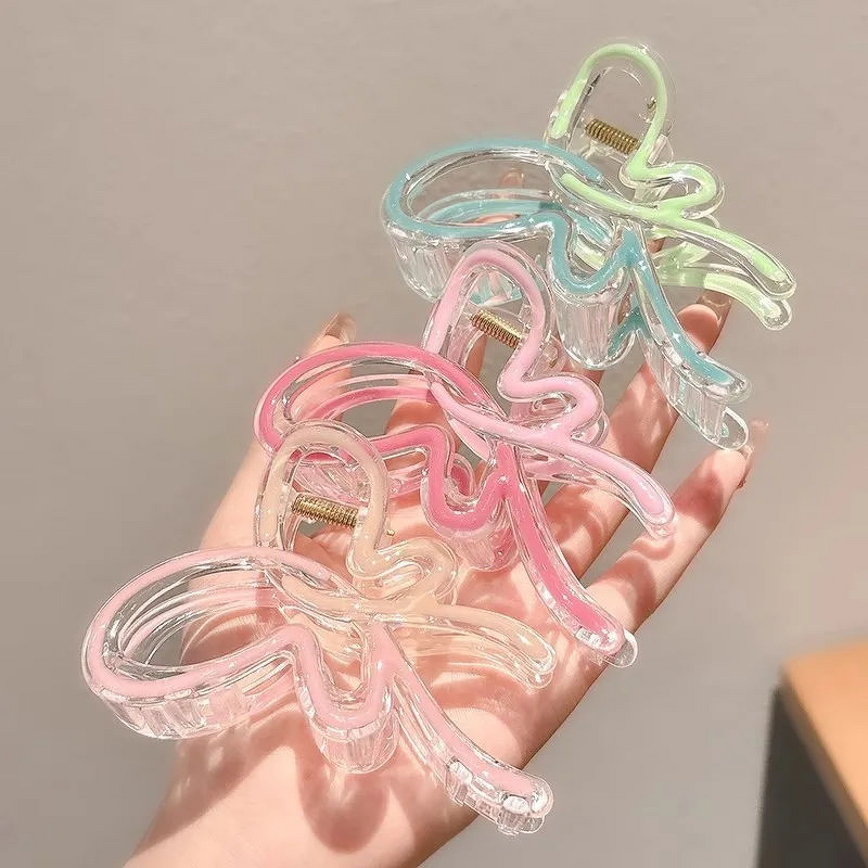 Butterfly Hair Claw Manufacturer - 11cm Resin PC Plastic for Women Girls