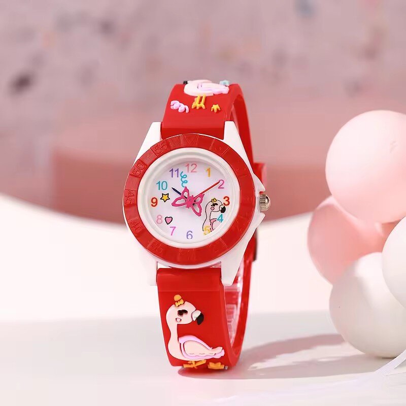 Children's Watch Manufacturer - Cute Little Bee Cartoon Dial & Silicone Band