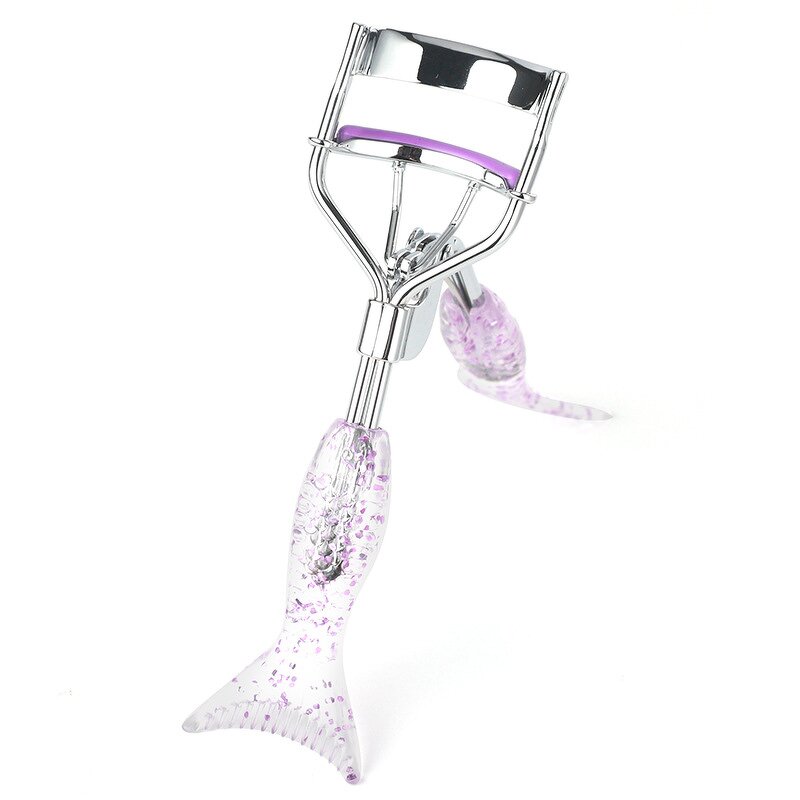 Eyelash Curler Manufacturer - Colorful Fishtail Shape with Comb