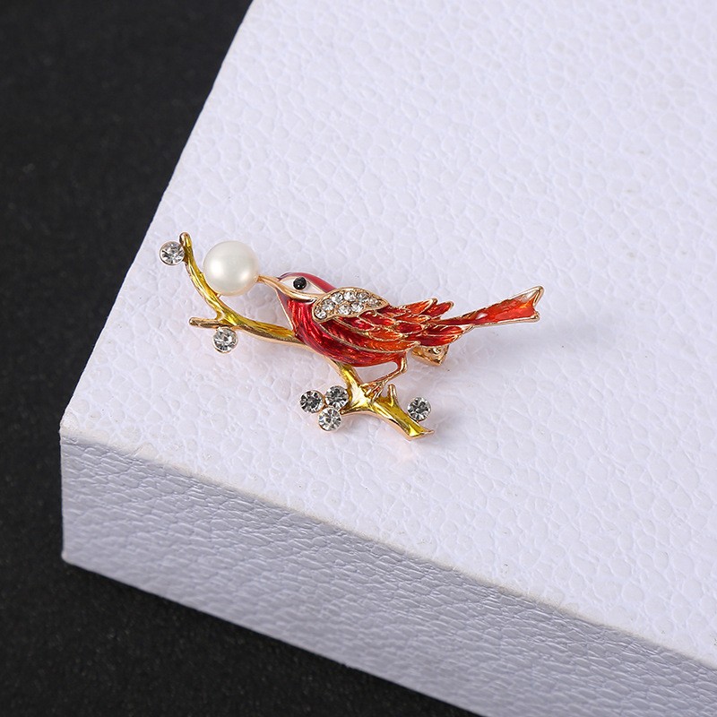 Pearl Brooch Manufacturer - OEM Dragonfly Butterfly Silk Scarf Buckle