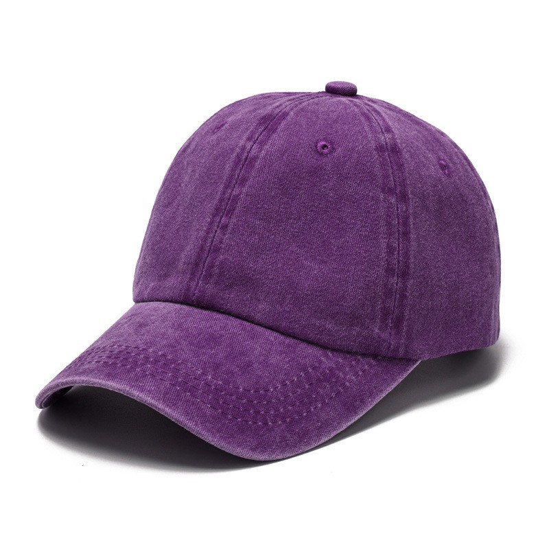 Baseball Cap Manufacturer - OEM Washed Embroidery European Soft Cap