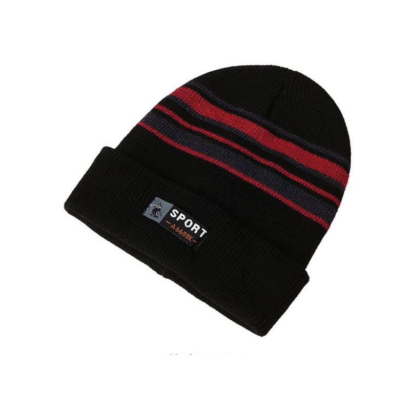 Winter Hat Manufacturer - OEM 5 Colors Thickened Fleece-lined Woolen Cap