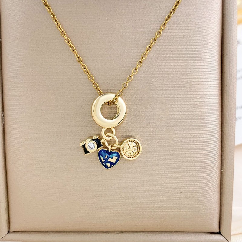 Airplane Necklace Manufacturer - OEM Zircon Pendant Chain Women Jewelry