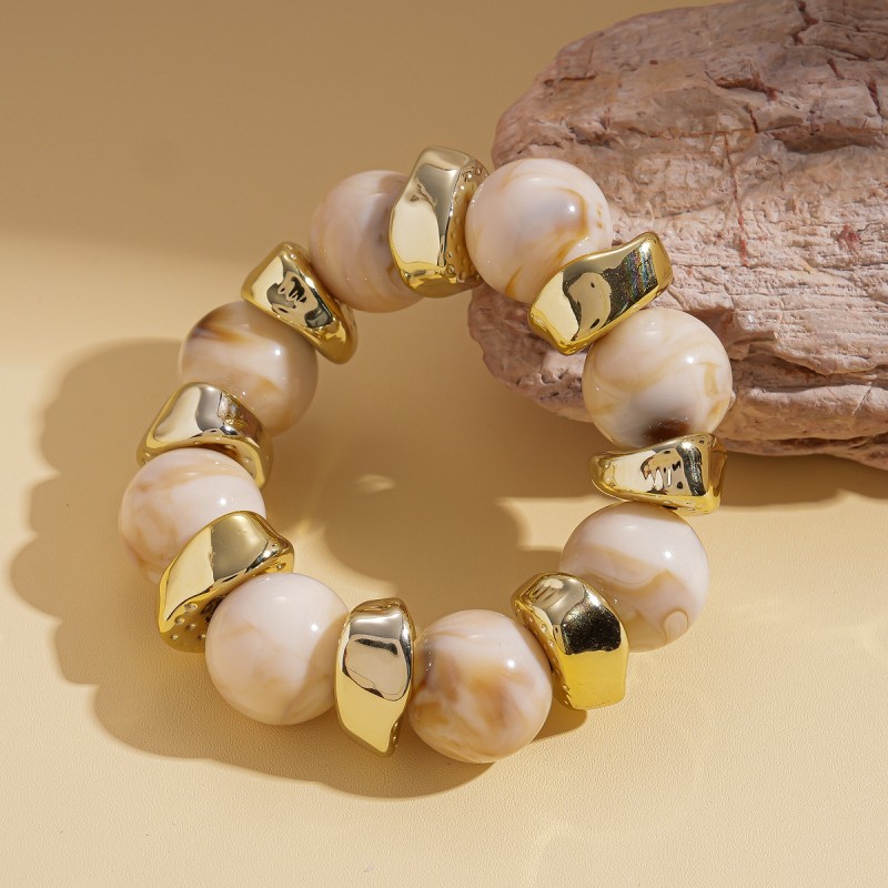 Acrylic Bracelet Factory - OEM European American Retro Geometric Jewelry