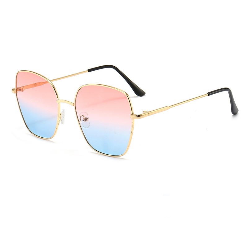 Metal Sunglasses Factory - OEM 6 Colors Frame Gradient Women Glasses
