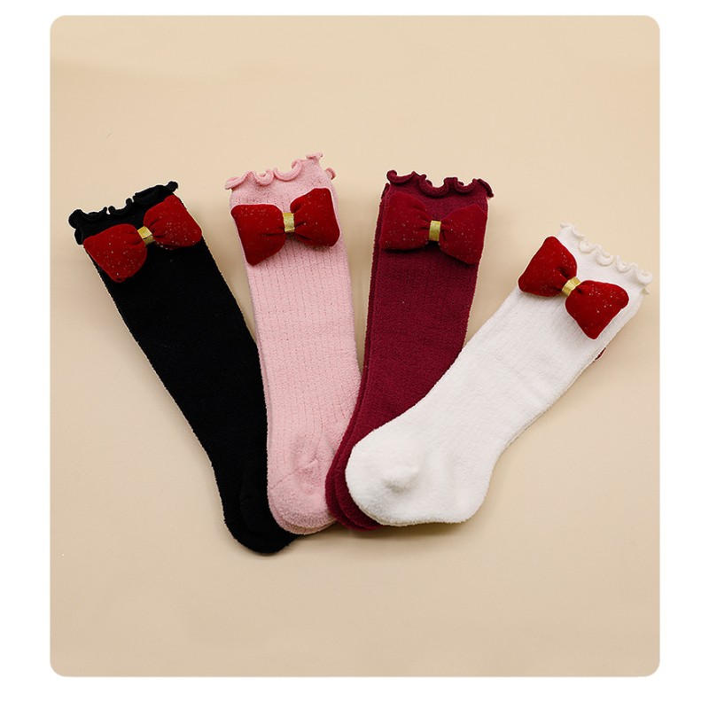 Baby Socks Manufacturer - OEM Winter Long Barrel Infant Thigh-high Socks