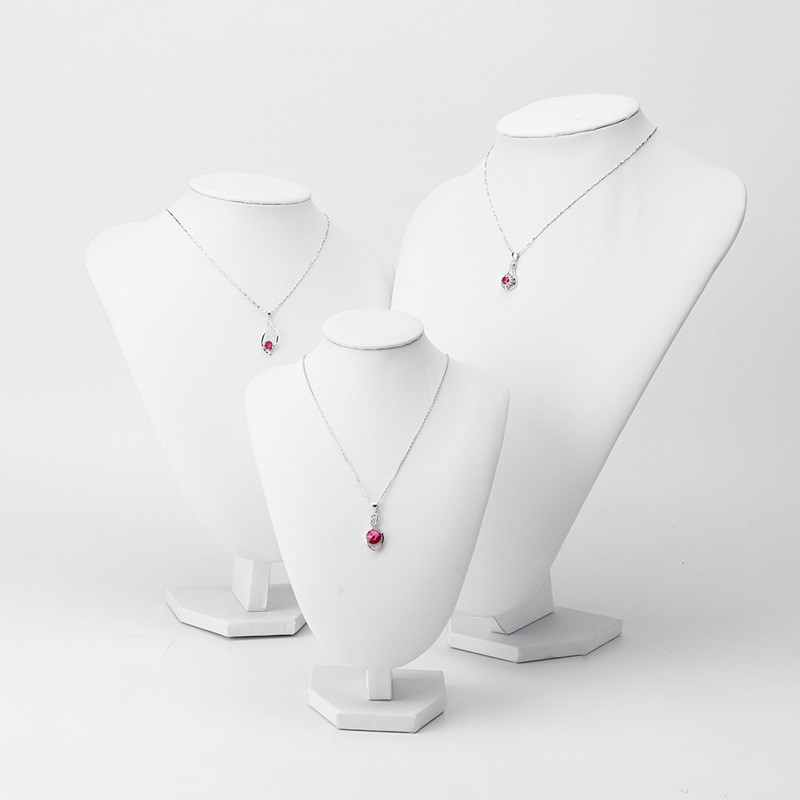 Neck Display Factory - OEM Portrait Pendant Necklace Model Stand