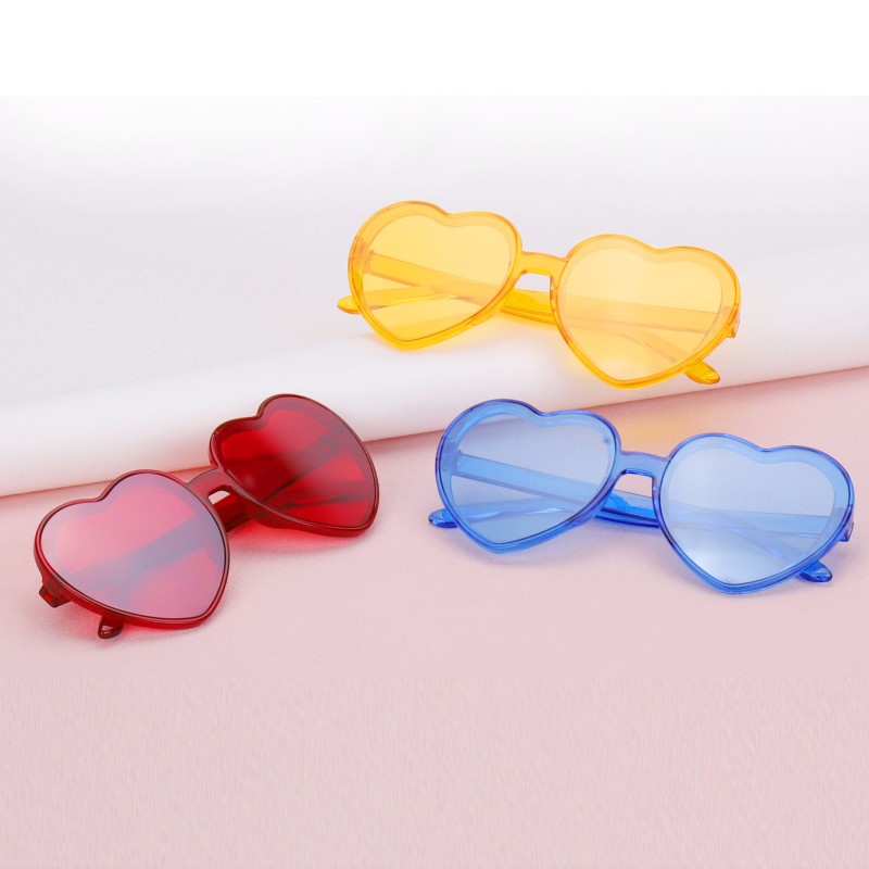 Candy Sunglasses Manufacturer - OEM 21 Colors Dazzle Love Fashion Glasses